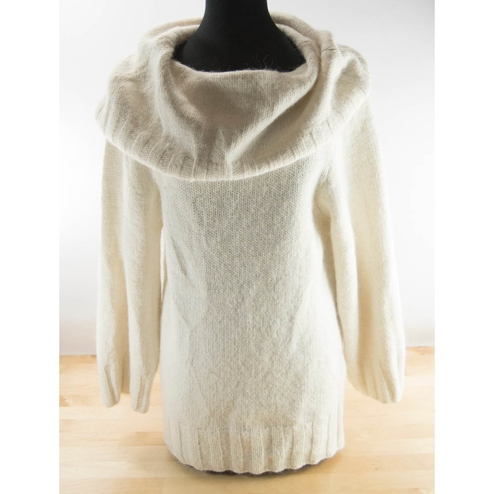 Phard Couture Alpaca Blend Cowl Neck Sweater Small
